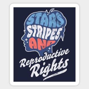 Stars Stripes Reproductive Rights Patriotic 4th Of July Cute Sticker